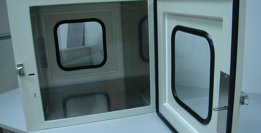 洁净门图片-江苏净化门-净化门窗料铝材样品图